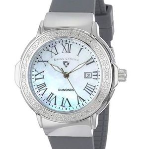 Swiss Legend South Beach Collection Gray, Diamond